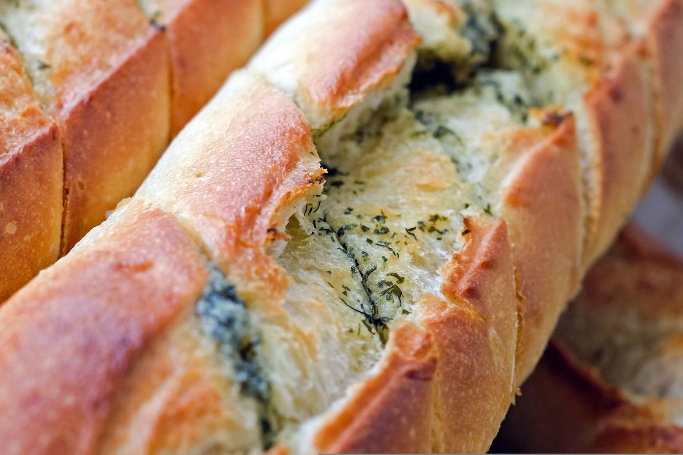 Herb garlic bread