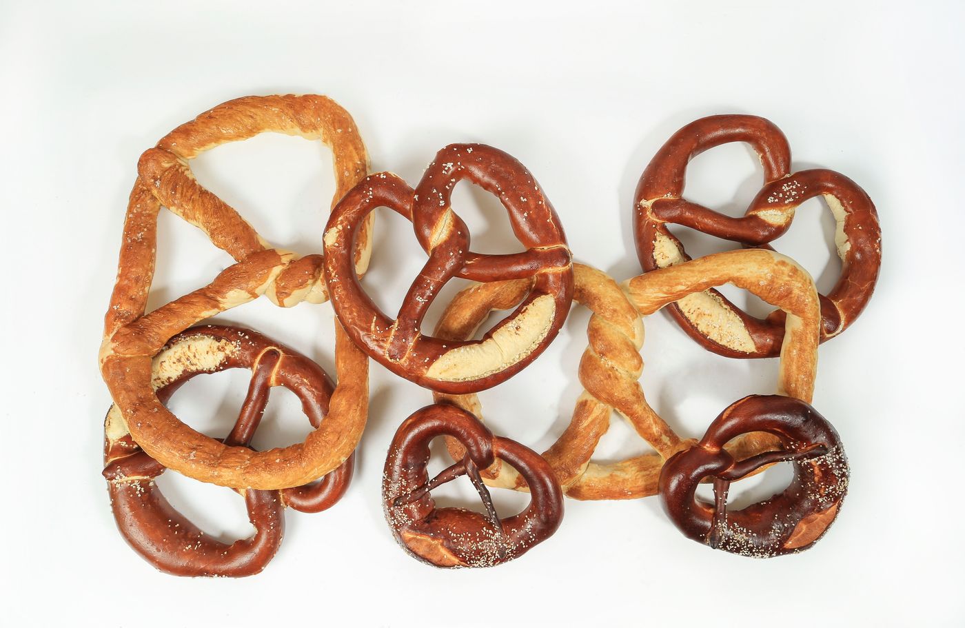 Soft salted pretzels