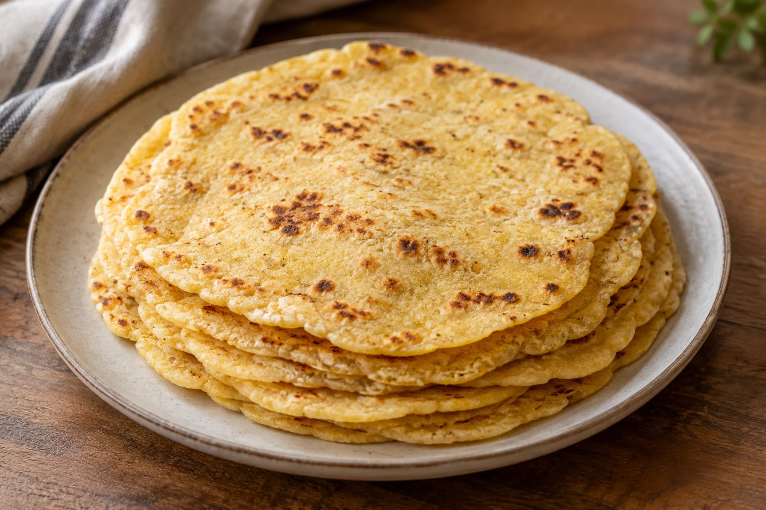 Skillet corn flatbreads